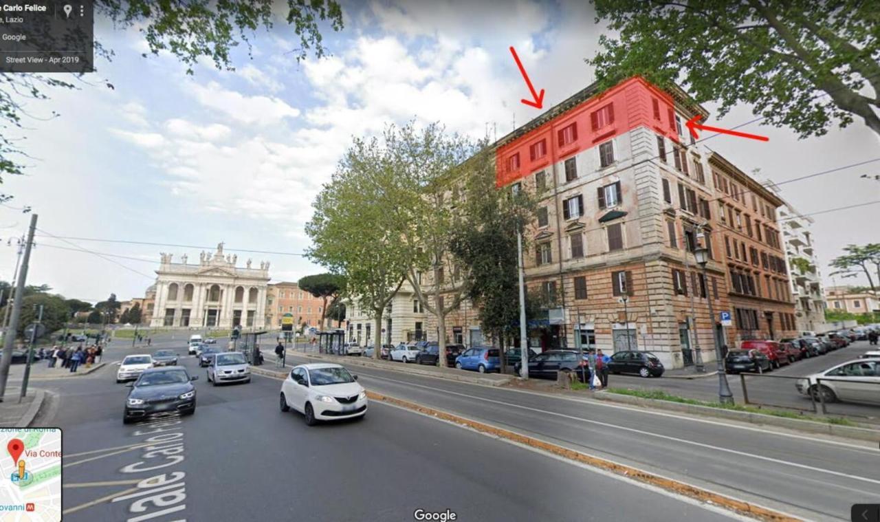Attico In San Giovanni Laterano ローマ エクステリア 写真